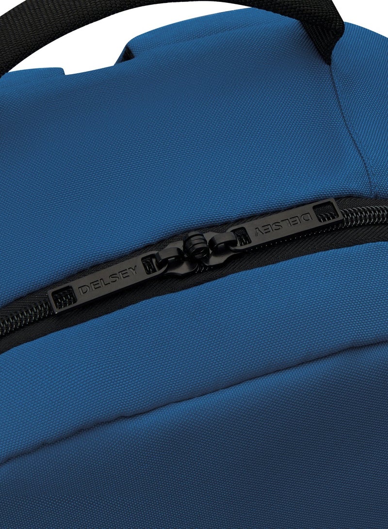 UNITED COLORS OF BENETTON Fabrica Round 15.6'' Unisex Laptop Backpack - Blue - Image 4